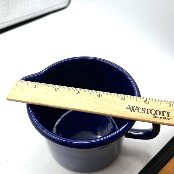 Kristaal Austria Enamelware Blue Measuring Cup - Picture 8 of 10